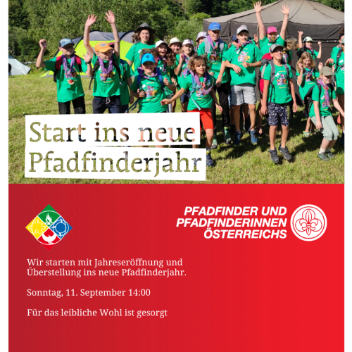 Start ins neue Pfadfinderjahr